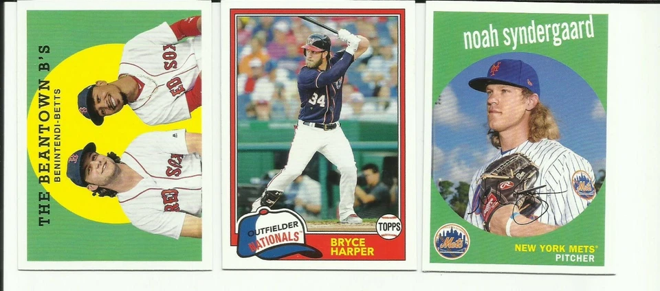 2018 TOPPS ARCHIVES - U PICK  YOUR CHOICE MAKE YOUR OWN LOT .99 SHIPPING - Image 1 of 1