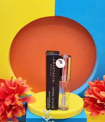 Anastasia Beverly Hills Crystal Lip Gloss in GLASS Clear .105 Oz New Authentic - Image 1 of 4
