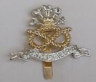 Staybrite North Staffordshire Regiment Cap Badge Maker Dowler Anodised Alumini