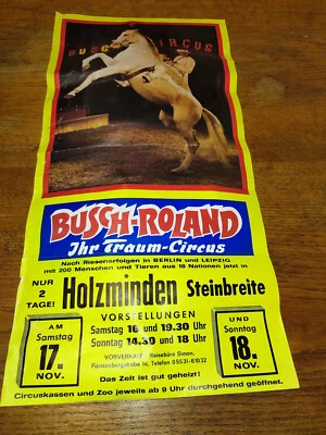 Circus Busch Berlin Roland Bremen Plakat Yasmin Smart Zirkus Cirque Holzminden - Bild 1 von 4