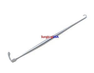 Meyerding Retractors 6.25" Double End Sharp Tissue Hook and Solid Blade - Picture 1 of 3