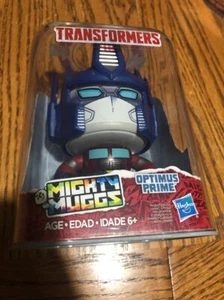 MIGHTY MUGGS Transformers 001 Optimus Prime SPINNING HEAD ACTION FIGURE NEW - Picture 1 of 6