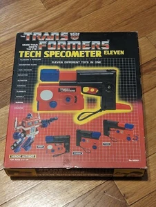 Transformers G1 Tech Specometer Eleven Gran Forma En Caja Con Manual ¡Ver Fotos!! - Imagen 1 de 7