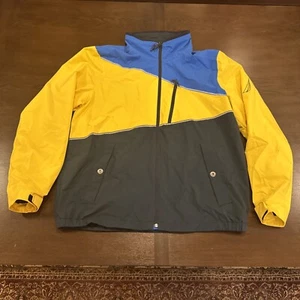 Vintage 90s Y2K Nautica Colorblock Windbreaker Jacket Mens XL Sailing Spelled - Picture 1 of 23