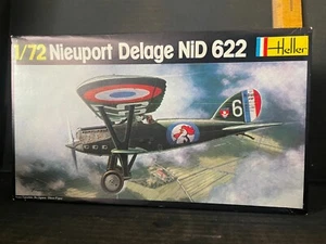 Heller Nieuport Delage NID 622 model kit 1/72 caccia francese inutilizzato anni '20 - Foto 1 di 5