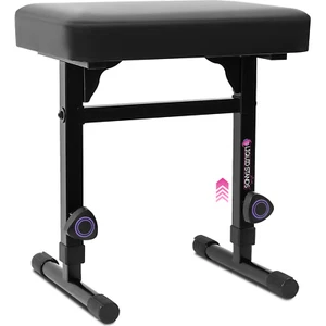 Verstellbare Klavierbank Hocker - Schwarz PU Leder Keyboard Sitz für Musiker - Bild 1 von 7