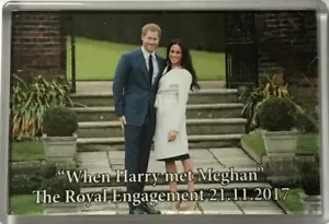 Harry und Meghan Markle Foto Kühlschrankmagnete - Bild 1 von 5