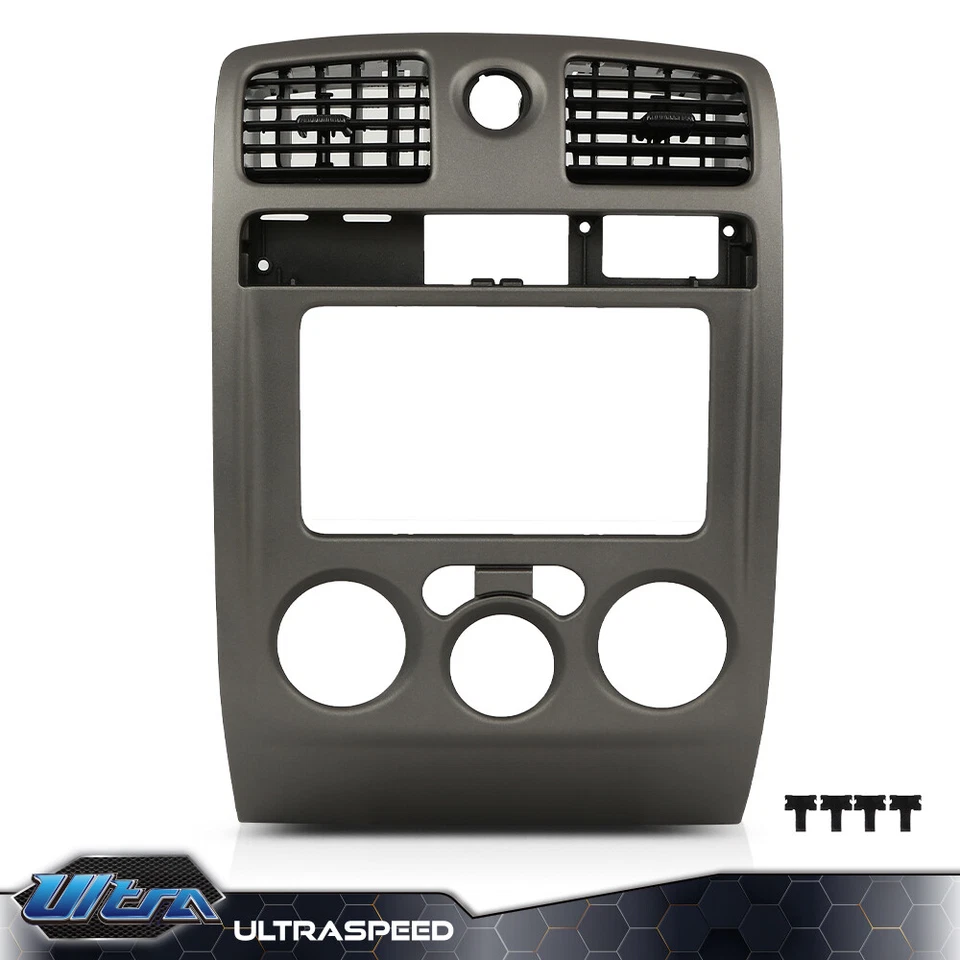 Bisel central del tablero panel climático gris apto para Chevy Colorado GMC Canyon 2004-2012 Foto 1 de 4