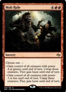 MTG Mob Rule | Moderately Played | Fate Reforged (FRF) - Picture 1 of 2