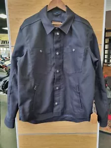GENUINE BMW MOTORRAD DARK BLUE MITTE MOTORCYCLE JACKET SIZE - XXL - Picture 1 of 6