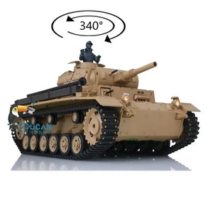 Heng Long 1/16 TK7.0 Plastic German Panzer III H RTR BB IR RC Tank 3849 Airsoft - Picture 1 of 12