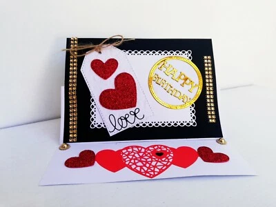 Pop Up NEW Greeting Card LOVE Wedding Birthday Valentine Anniversary Gift Thank  - Image 1 of 4