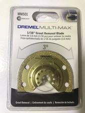 DREMEL MM501 MULTI-MAX 1/16" Grout Removal Blade, BRAND NEW