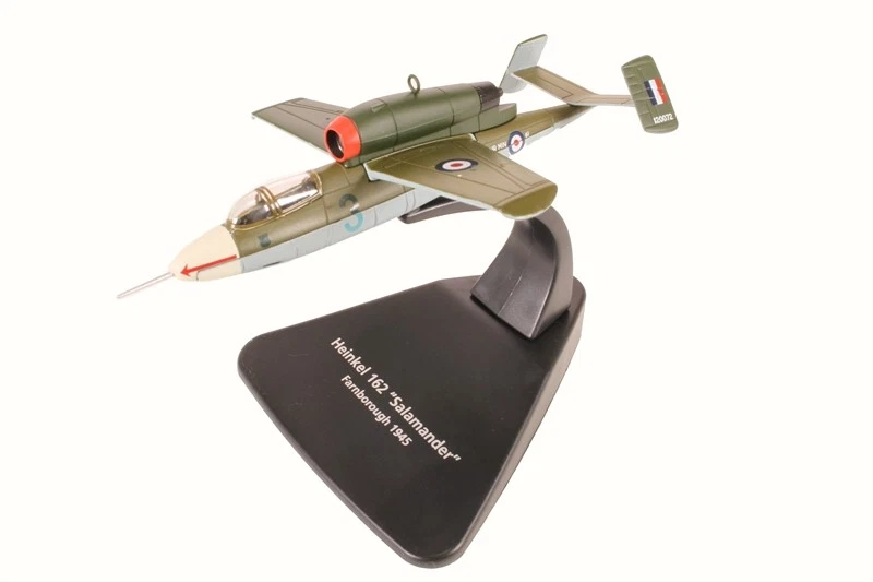 OXFORD AVIATION 1/72 HEINKEL HE162 AIR MIN 61 W.NR.120072 RAF 1945 AC076 - Image 1 of 1