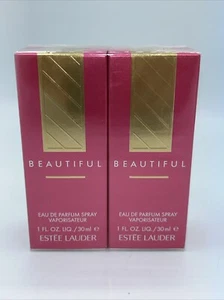 Beautiful Duo Estee Lauder Eau De Parfum Spray 1.0 oz, 2.0 oz Total New In Box - Picture 1 of 2
