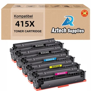 Mit/No Chip Toner für HP 415A 415X LaserJet Pro MFP M479fdw M479dw M479fdn M454 - Bild 1 von 21