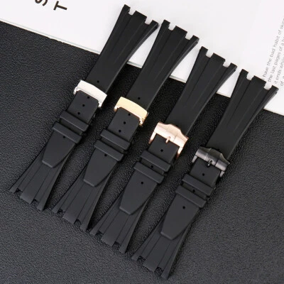 Correa de goma AP de 27 mm para Audemars Piguet Royal Oak Offshore 42 mm 15400 Foto 1 de 4