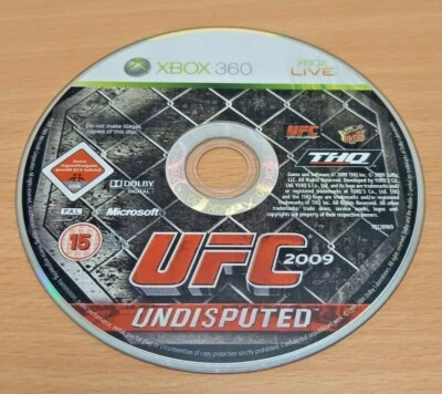 UFC 2009 Undisputed Xbox 360 PAL UK DISC ONLY - Image 1 of 4