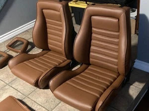 RECARO TROPHY VOLKSWAGEN UPHOLSTERY SEAT KIT SET GERMAN VINYL SADDLE NEW - Picture 1 of 10