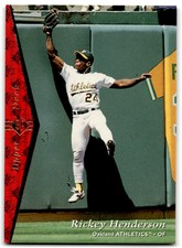 1995 Upper Deck SP Rickey Henderson Oakland Athletics #182