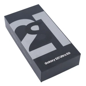 NEW SEALED Samsung Galaxy S21 Ultra 5G SM-G998U 128GB GSM+CDMA Factory Unlocked - Picture 1 of 17