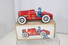 Tinplate China NR Vintage Race car with driver MR447  near mint in box