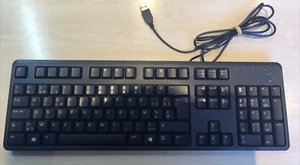 Clavier Dell Standard- KB212-B AZERTY - filaire USB - Photo 1/2