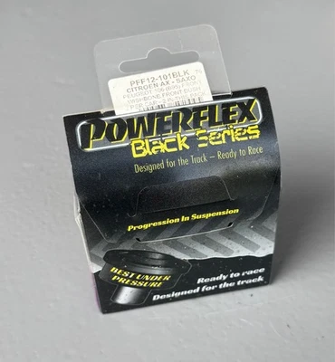 Brazos inferiores delanteros PFF12-101BLK Powerflex negros Peugeot 106 Rallye XSi GTI Foto 1 de 4
