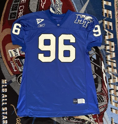 Футболка Middle Tennessee Blue Raiders Reebok John Haynes Dalton No96 3XL - Изображение 1 из 4