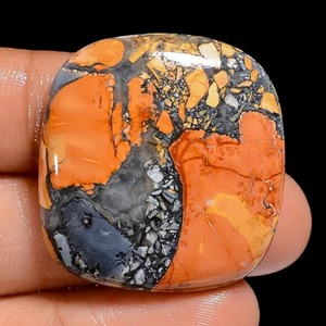 53 Ct. Cts Radiant Maligano Jasper Cabochon Spiritual Natural 31X29X6 mm - Picture 1 of 6