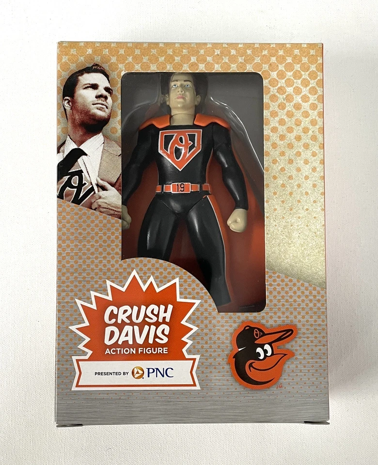 Figura de acción de superhéroe Baltimore Orioles Crush Chris Davis nueva otra Foto 1 de 4