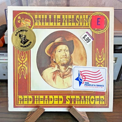 Willie Nelson - Red Headed Stranger LP Columbia KC 33482 EX SHRINK WRAP inner - Image 1 of 4