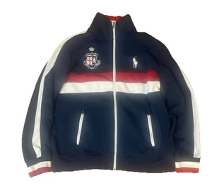 Ralph Lauren Polo Mens XL Blue England Full Zip Jacket  #8 - Picture 1 of 4