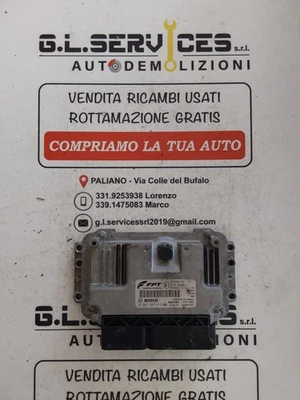 CENTRALINA MODULO UNITA CONTROLLO GESTIONE MOTORE ALFA ROMEO MITO 1.6. JTDM  - Immagine 1 di 4