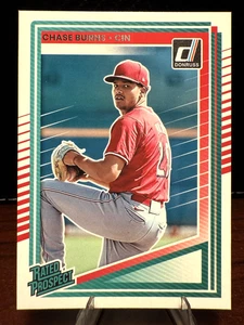 Chase Burns Rated Prospect-2025 Panini Donruss #146 Cincinnati Reds MLB - Picture 1 of 2