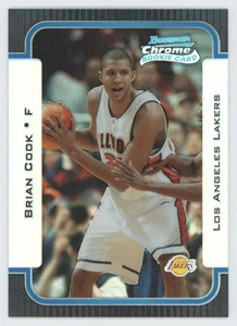 2003-04 Bowman Chrome refractor Brian Cook Rookie 080/300 Los Angeles Lakers - Picture 1 of 2