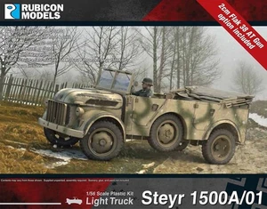 Rubicon Models Steyr 1500A/01 Light Truck (incl. optional 2cm FlaK 38) 1/56 28mm - Picture 1 of 1