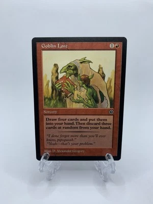 Goblin Lore - Portal Second Age - Com - MTG - Magic - LP - Image 1 of 4