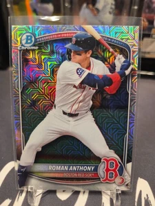 Roman Anthony 2025 Bowman Chrome Mega #BCP-167 🔥 Mojo Refractor 🔥 Red Sox - Picture 1 of 2