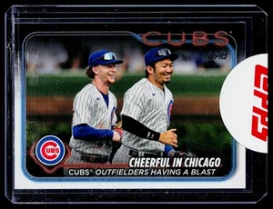 2024 Topps SEALED Cheerful In Chicago - P. Crow-Armstrong / S. Suzuki #371 Cubs - Bild 1 von 2