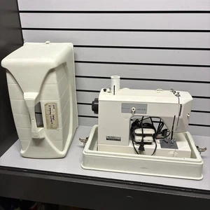 Vintage White Model # 1505 Sewing Machine Sew w/ Carrying Case & Foot Pedal - Picture 1 of 10