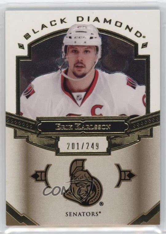 2016-17 Upper Deck Black Diamond /249 Erik Karlsson #BDB-EK - Image 1 of 2