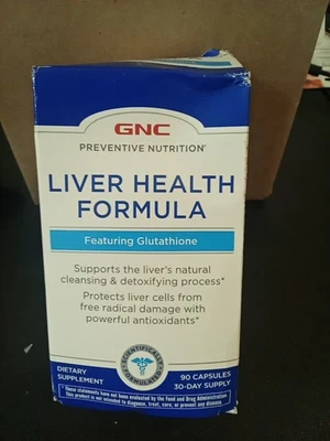 Формула для здоровья печени GNC 90 капсул 30-дневный запас  - Изображение 1 из 2