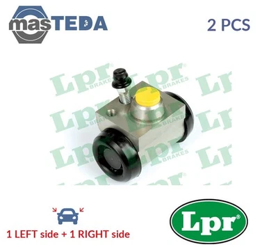 4851 DRUM WHEEL BRAKE CYLINDER PAIR REAR LPR 2PCS FOR FIAT SEDICI 1.6L,1.9L,2L - Image 1 of 4