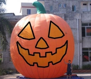 Halloween Jack Inflatable Pumpkin With Blower O Lantern Holiday 1.8M Tall il - Bild 1 von 2