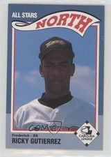 1990 Sportsprint Carolina League All Stars Ricky Gutierrez #4