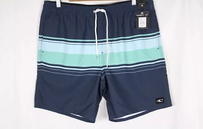 Bañador O'Neill Hombre 18" Pantalones Cortos Santa Cruz Voleibol Talla XL Azul Marino Foto 1 de 4