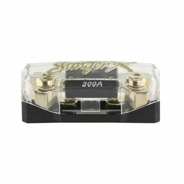 Stinger Xlink 0/4/8GA Linkable Fused Distribution Block - Black