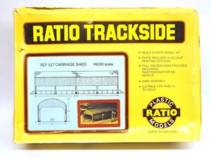 Ratio 527 Carriage Shed Kit Unbuilt (OO Gauge) Boxed - Picture 1 of 2