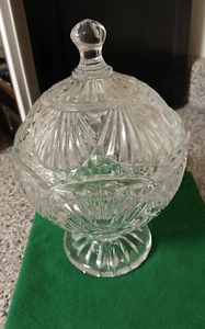 CANDY DISH Lidded/Footed/Heavy-Chrystal-Shannon Fine Crystal of Ireland - Picture 1 of 16